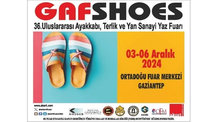 GAFSHOES Fuarı Açılıyor