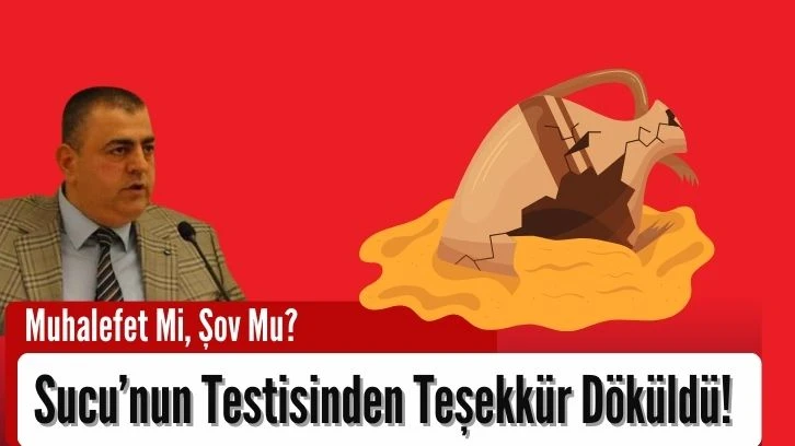 Sucu’nun Testisinden Teşekkür Döküldü!