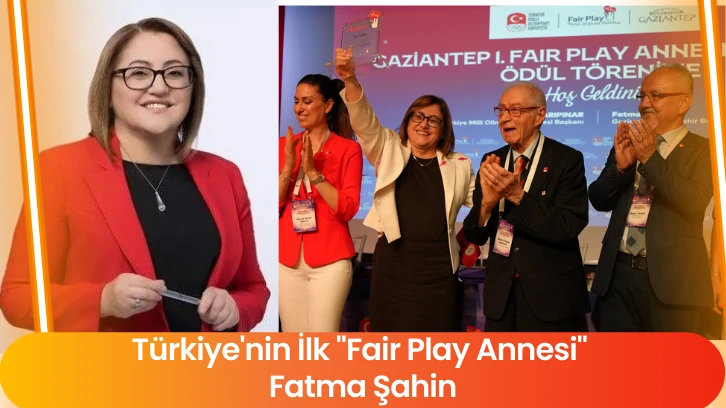 Türkiye'nin İlk &quot;Fair Play Annesi&quot; Fatma Şahin