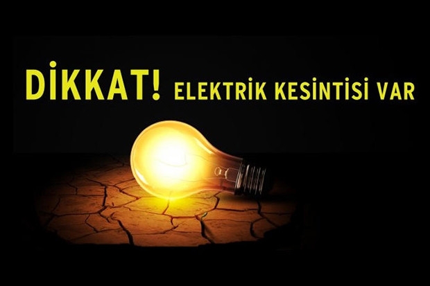 Gaziantep’te elektrik kesintisi