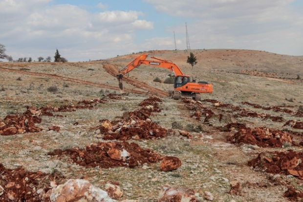 Şehitkamil’de 14. etap bi dünya yeşil ormanı kuruluyor