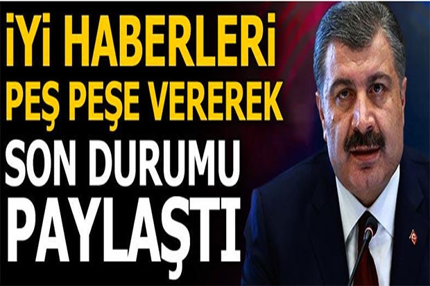 Fahrettin Koca son durumu paylaştı