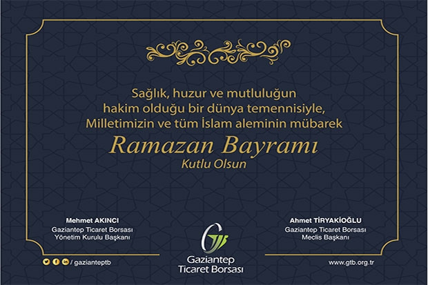 GTB RAMAZAN BAYRAMINI KUTLADI