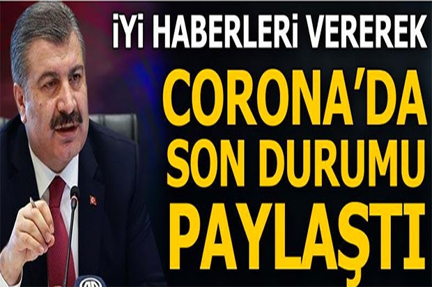 Fahrettin Koca Corona'da son durumu paylaştı