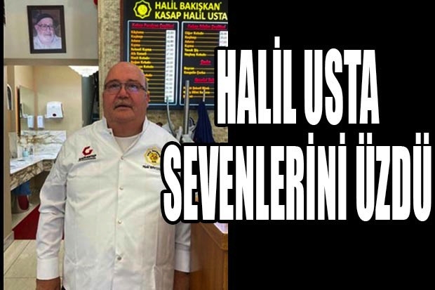 HALİL USTA SEVENLERİNİ ÜZDÜ