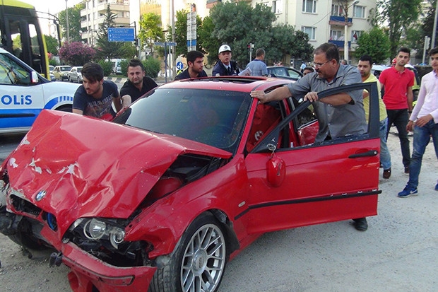 Gaziantep'te feci kaza