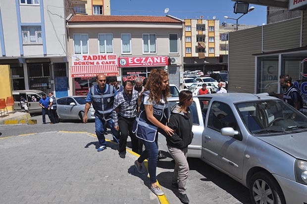 Gaziantep Yurt-Kur Operasyonu'nda şüpheliler adliyede