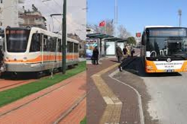 Öğrencilere Tramvay ve otobüs bedava