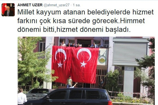 Milletvekili Uzer’den 'kayyum' açıklaması