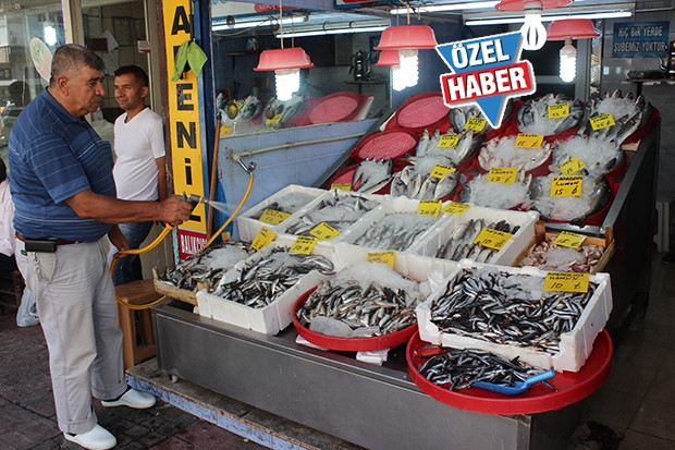 Balık tezgahtaki yerini aldı