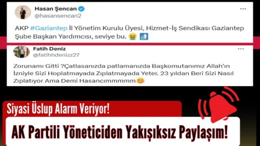 AK Partili Fatih Deniz’in Üslubu Tepki Çekti!