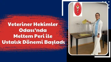 Veteriner Hekimler Odası’nda Meltem Peri ile Ustalık Dönemi Başladı